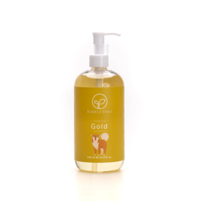 Bubble Bear บับเบิ้ลแบร์ แชมพู สำหรับสุนัข สูตรพรีเมียมโกลด์ 500 ml