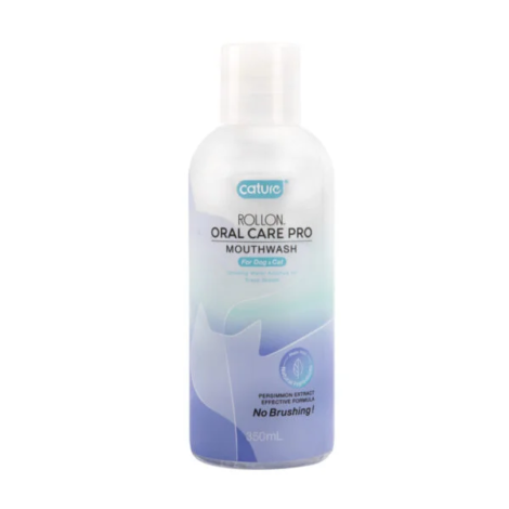 Cature แคทเจอร์ น้ำยาบ้วนปาก สำหรับสุนัขและแมว 350 ml