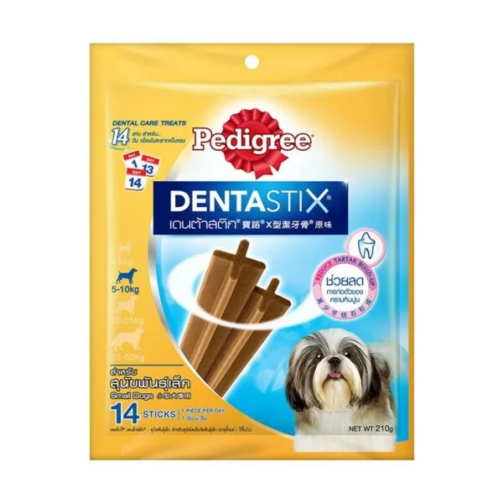 Pedigree เพดดีกรี เดนต้าสติก สำหรับสุนัขพันธุ์เล็ก 210 g