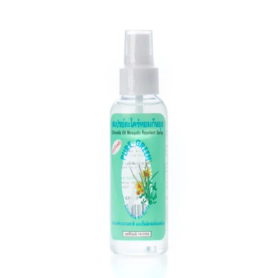 Pure Green เพียวกรีน สเปรย์ตะไคร้หอมกันยุง 120 ml