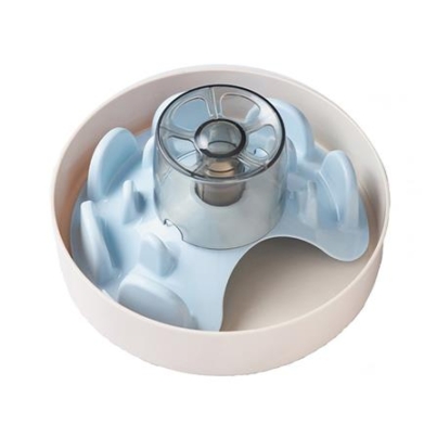 ชามอาหารสัตว์เลี้ยง PET PETDREAMHOUSE UFO MAZE สีฟ้าอ่อน