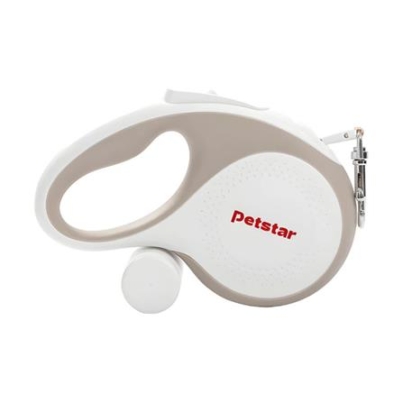 สายจูงสุนัข PETSTAR PSRY0060(SD) สีครีม 3 ม.